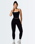 Stylish Legging Set - Black