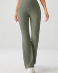 Embrace Flare Yoga Pants - Olive Green