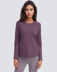 Full Sleeves Top - Dark Purple
