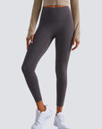 High-Rise Essential Leggings - Dark Grey