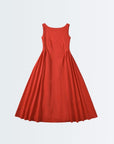 Essential Dress -Shade Of Red
