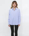 Long Sleeve Shirt - Blue Stripes