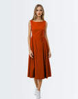 Essential Dress -Shade Of Red