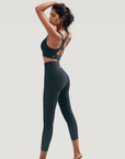 Ankle Length Leggings - Black