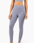 High-Rise Smooth Leggings - Blush Blue
