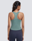 Sleeveless Top - Sea Green Blue