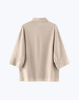 Collared Top - Beige