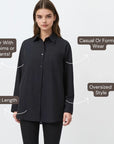 Long Sleeved Shirt - Black