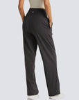 Wide Legged Yoga Pant - Graphite Grey