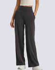 Wide Legged Yoga Pant - Graphite Grey