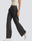 Wide Legged Yoga Pant - Graphite Grey