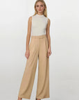 High Waist Pants - Khaki