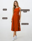 Essential Dress -Shade Of Red