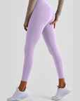 High-Rise Essential Leggings - Lilac Purple