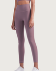 High-Rise Leggings - Subtle Purple