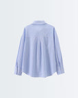 Long Sleeve Shirt - Blue Stripes