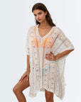 Beach Cover Up - White