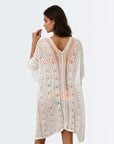 Beach Cover Up - White