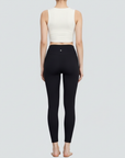 One-Size-Fits-All Leggings - Black