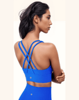 Cross Back Set - Bright Blue