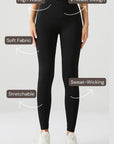Embrace High Rise V-Waist Leggings - Black