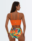 Bikini With Bow - Orange