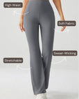 Embrace Flare Yoga Pants - Grey