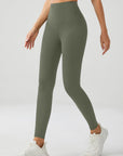 Embrace High Rise Leggings - Olive Green