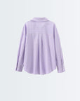 Long Sleeves Shirt - Purple Stripes