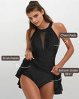 Classic Swim Dress - Black