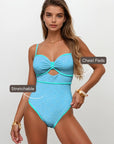 One-Piece Swimsuit - Blue