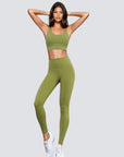 Cross Back Set - Green