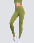 High-Rise Soft Leggings - Green