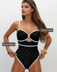 One-Piece Swimsuit - Black
