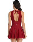 Classic Swim Dress - Red