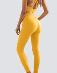 High-Rise Leggings - Mustard Yellow