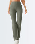 Embrace Flare Yoga Pants - Olive Green
