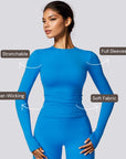 Classic Cover Top - Vivid Blue