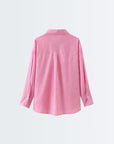 Long Sleeve Shirt - Pink Stripes