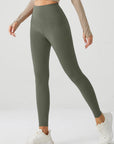 Embrace High Rise Leggings - Olive Green
