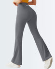 Embrace Flare Yoga Pants - Grey
