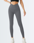 Embrace High Rise V-Waist Leggings - Grey