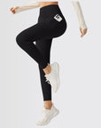 Embrace High Rise Side Pocket Leggings - Black