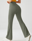 Embrace Flare Yoga Pants - Olive Green