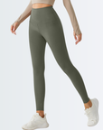 Embrace High Rise Leggings - Olive Green