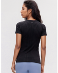 Half Sleeve Top - Black