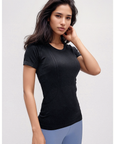 Half Sleeve Top - Black