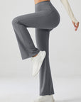 Embrace Flare Yoga Pants - Grey