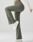 Embrace Flare Yoga Pants - Olive Green