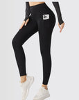 Embrace High Rise Side Pocket Leggings - Black